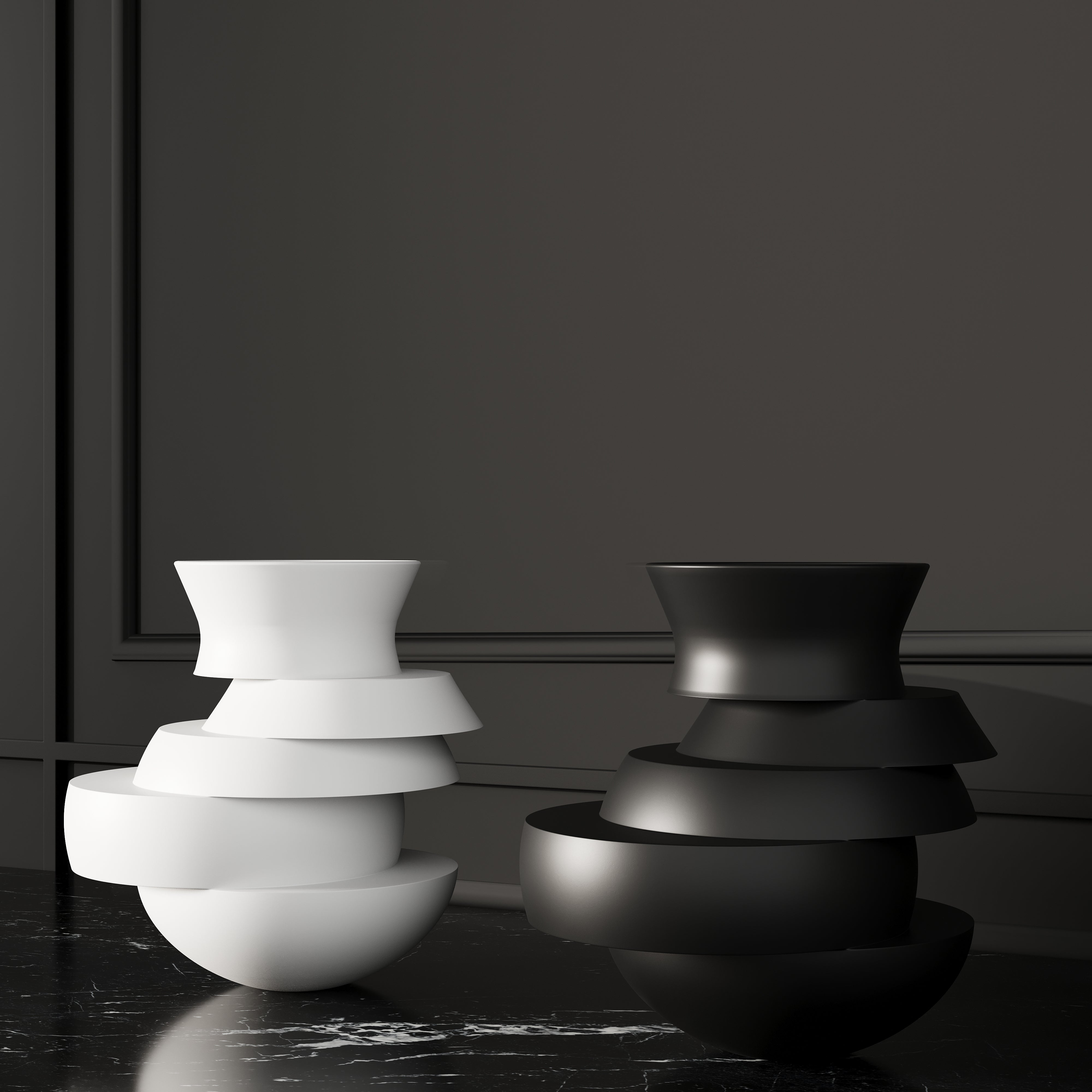 MISALIGNMENT CERAMIC VASE