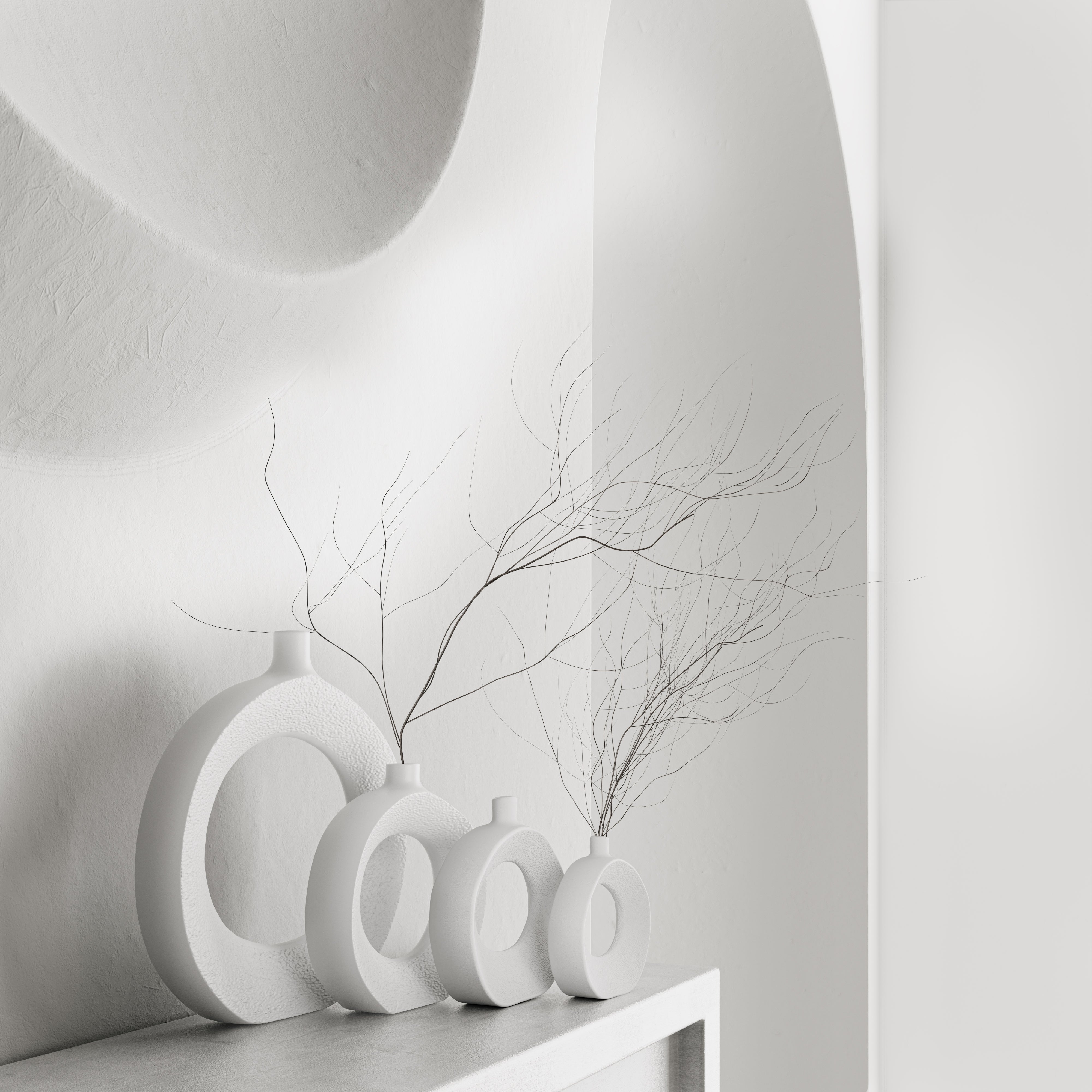 CIRCLE TEXTURED VASE