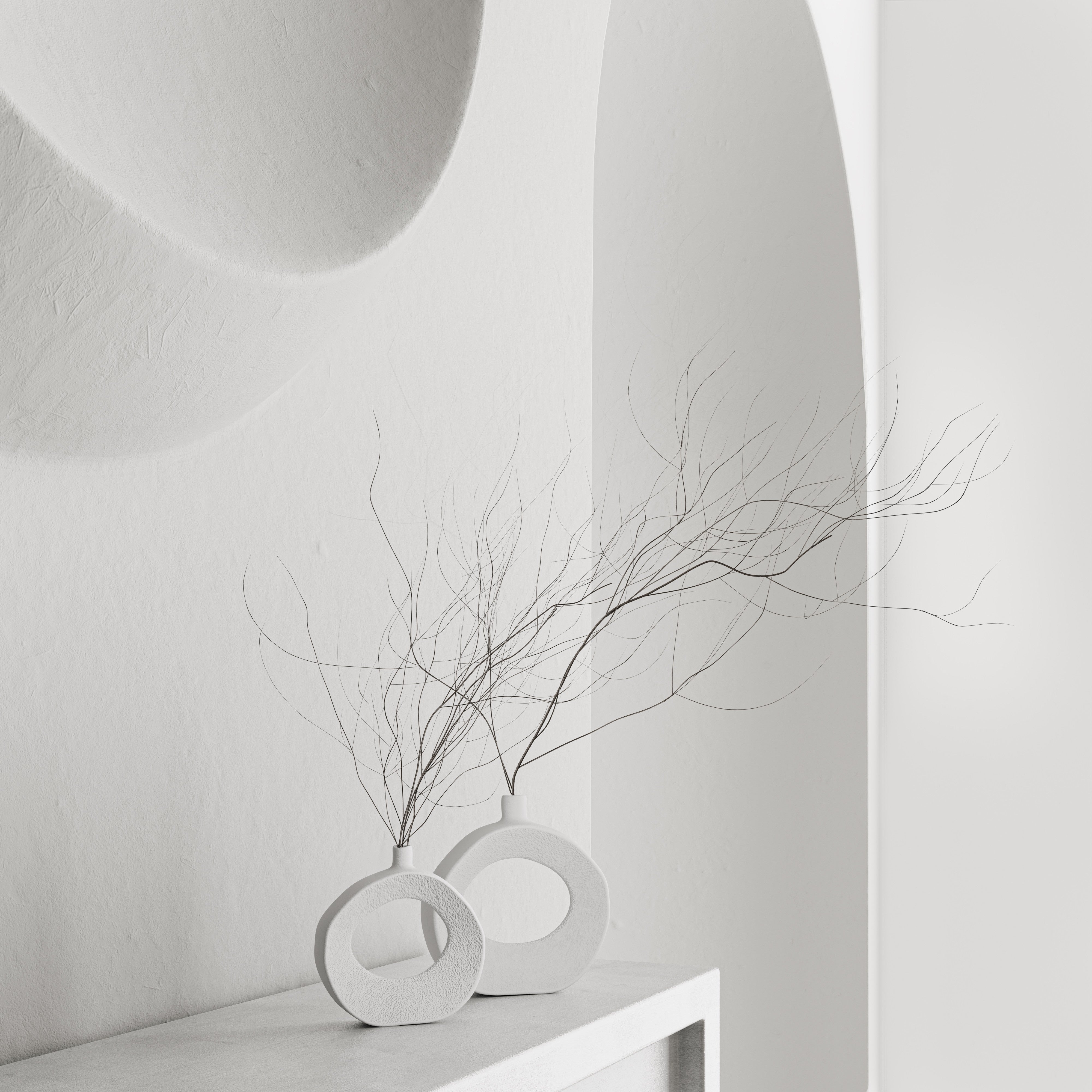 CIRCLE TEXTURED VASE
