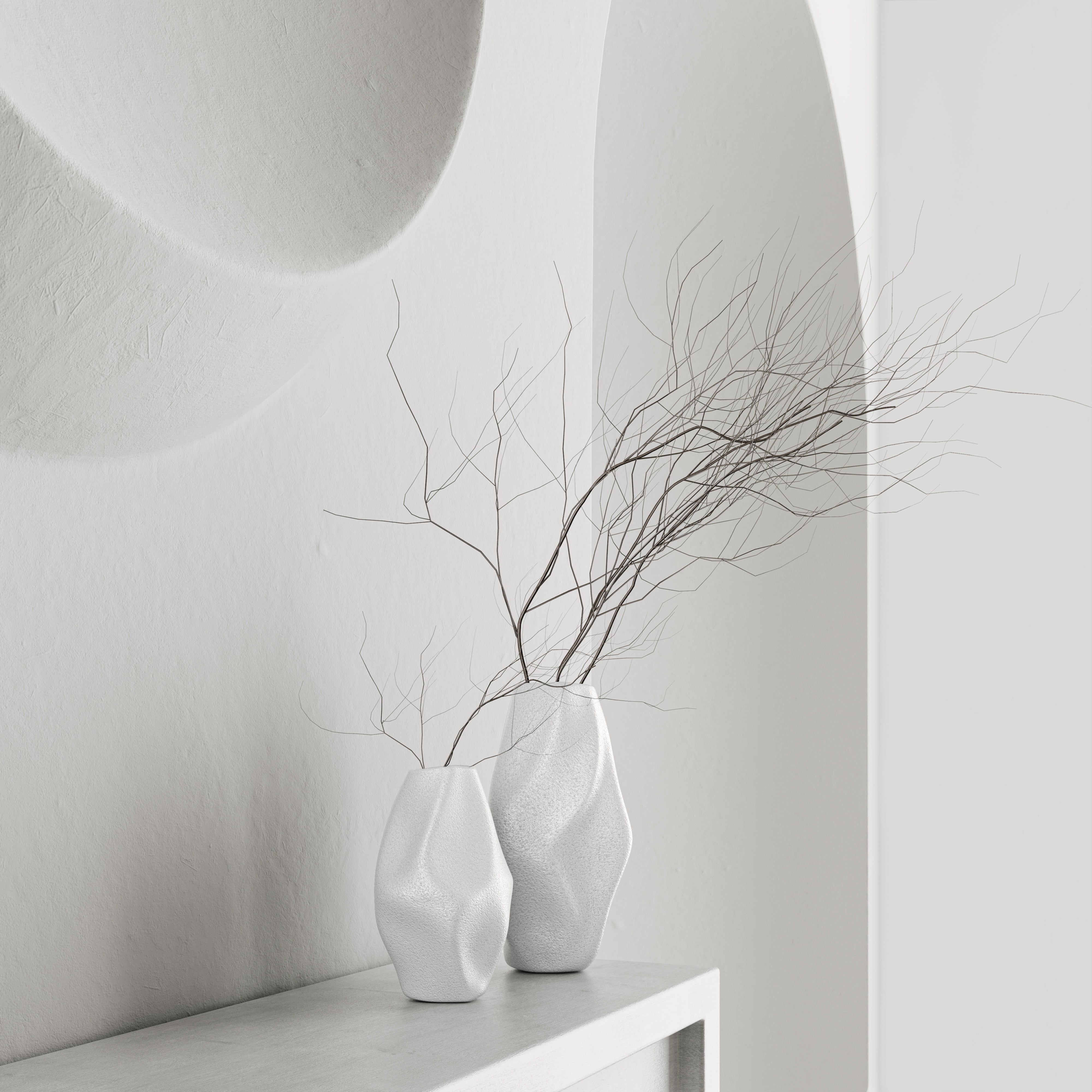 FREEFORM TEXTURED VASE